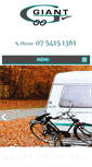 Mobile Screenshot of giantcaravans.net